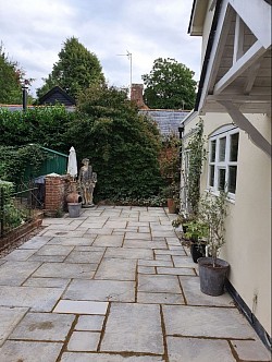 Repointing of patio